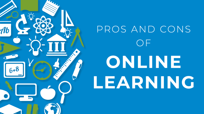 Online education learning classroom cons pros offline good just infographic given method shows below